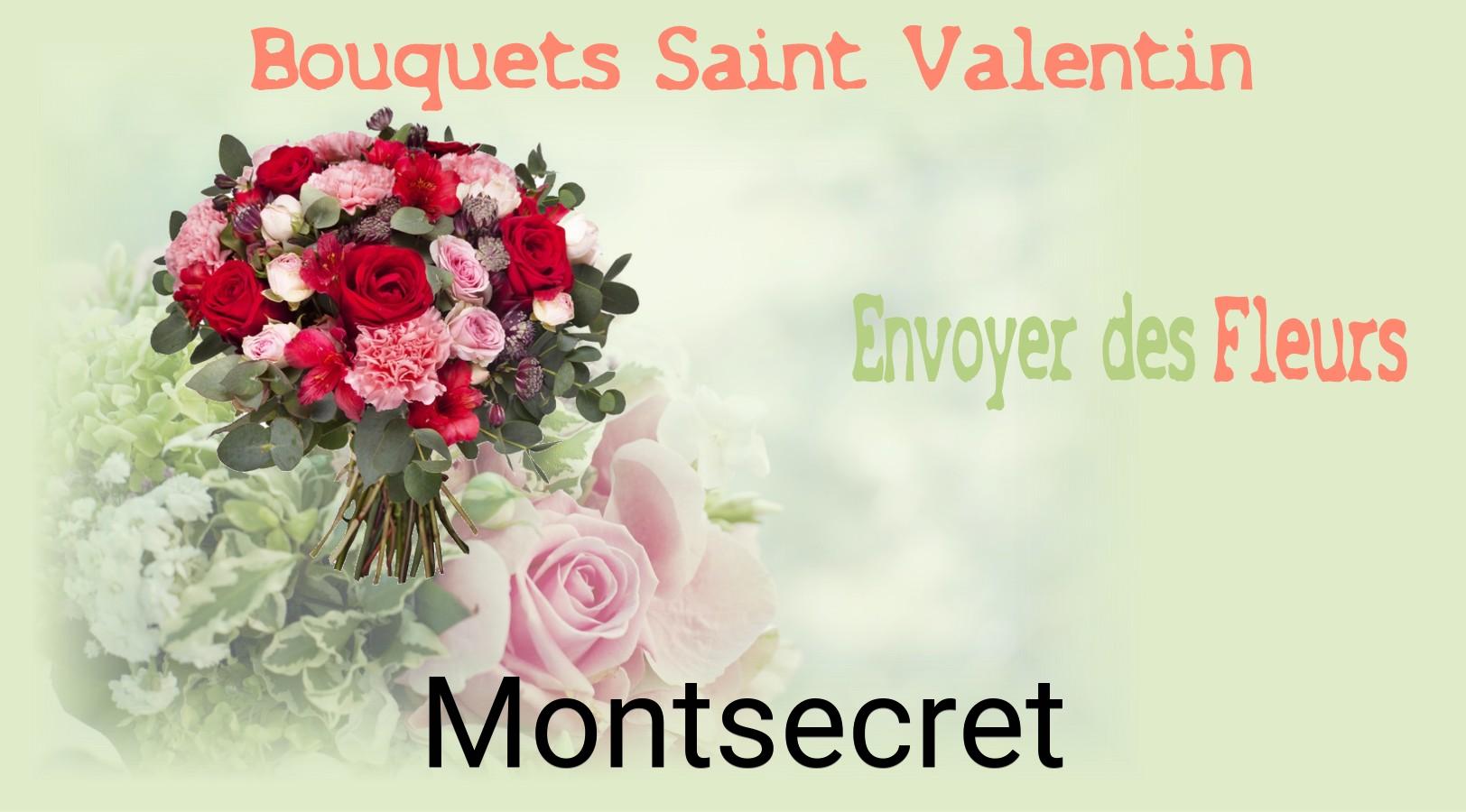 Roses de Saint-Valentin livrées à Montsecret